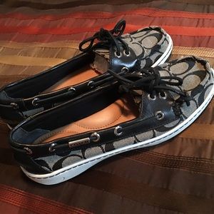 Coach boat shoes